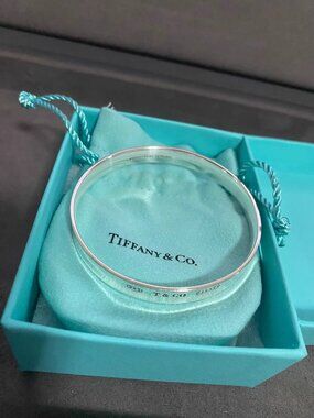 Tiffany & Co.  Wide 1837 Band Cuff Bracelet